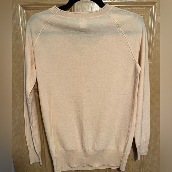 J Crew Women's Merino Wool Light Pink Sweater - Picture 7 of 7